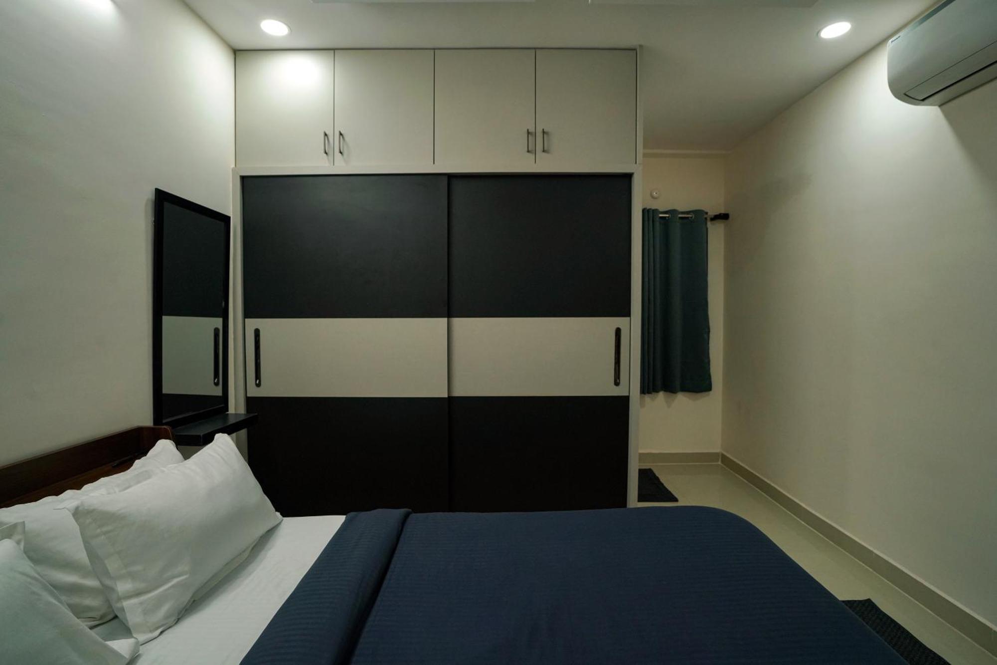 N Cube Serviced Apartments ไฮเดอราบัด ภายนอก รูปภาพ