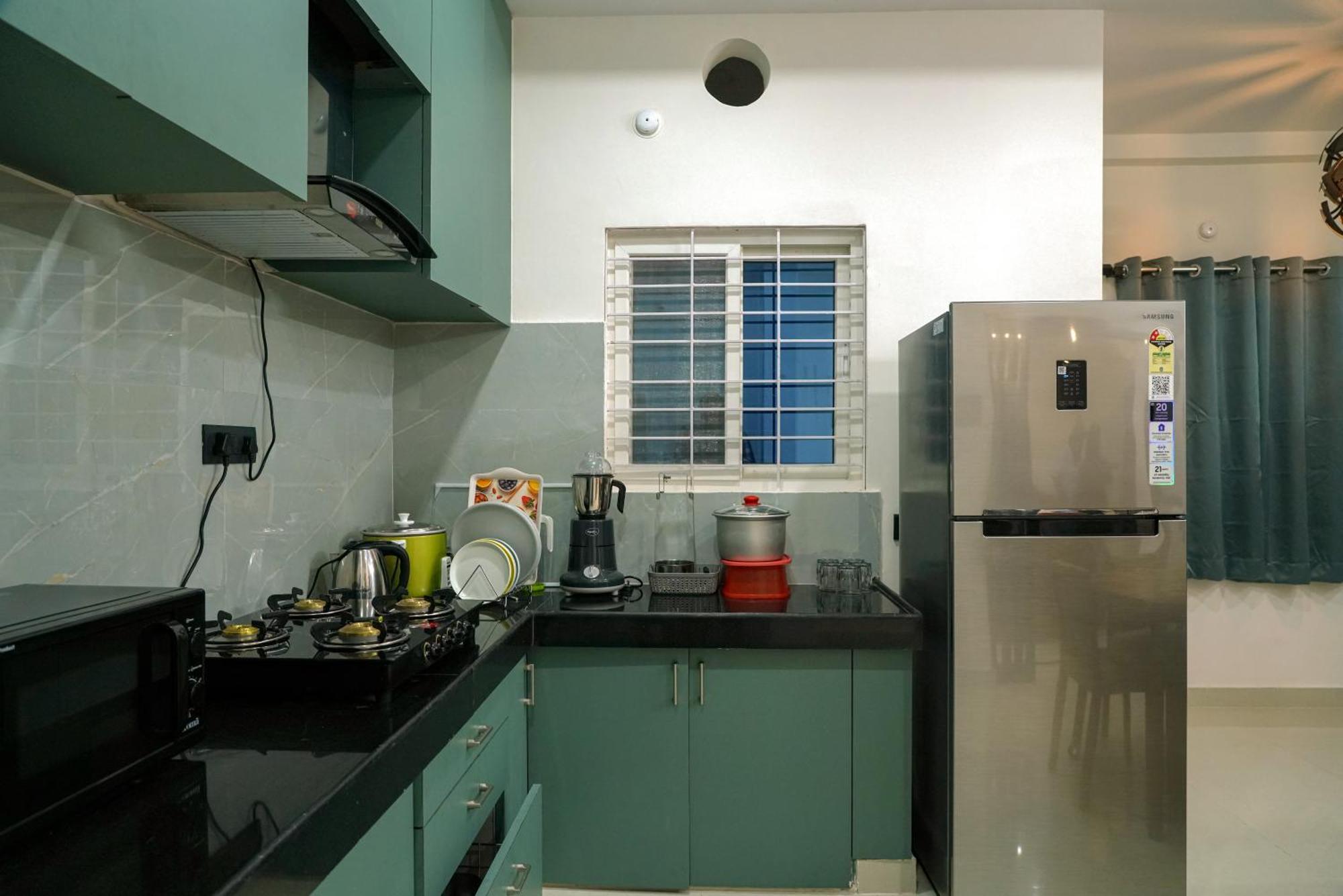N Cube Serviced Apartments ไฮเดอราบัด ภายนอก รูปภาพ