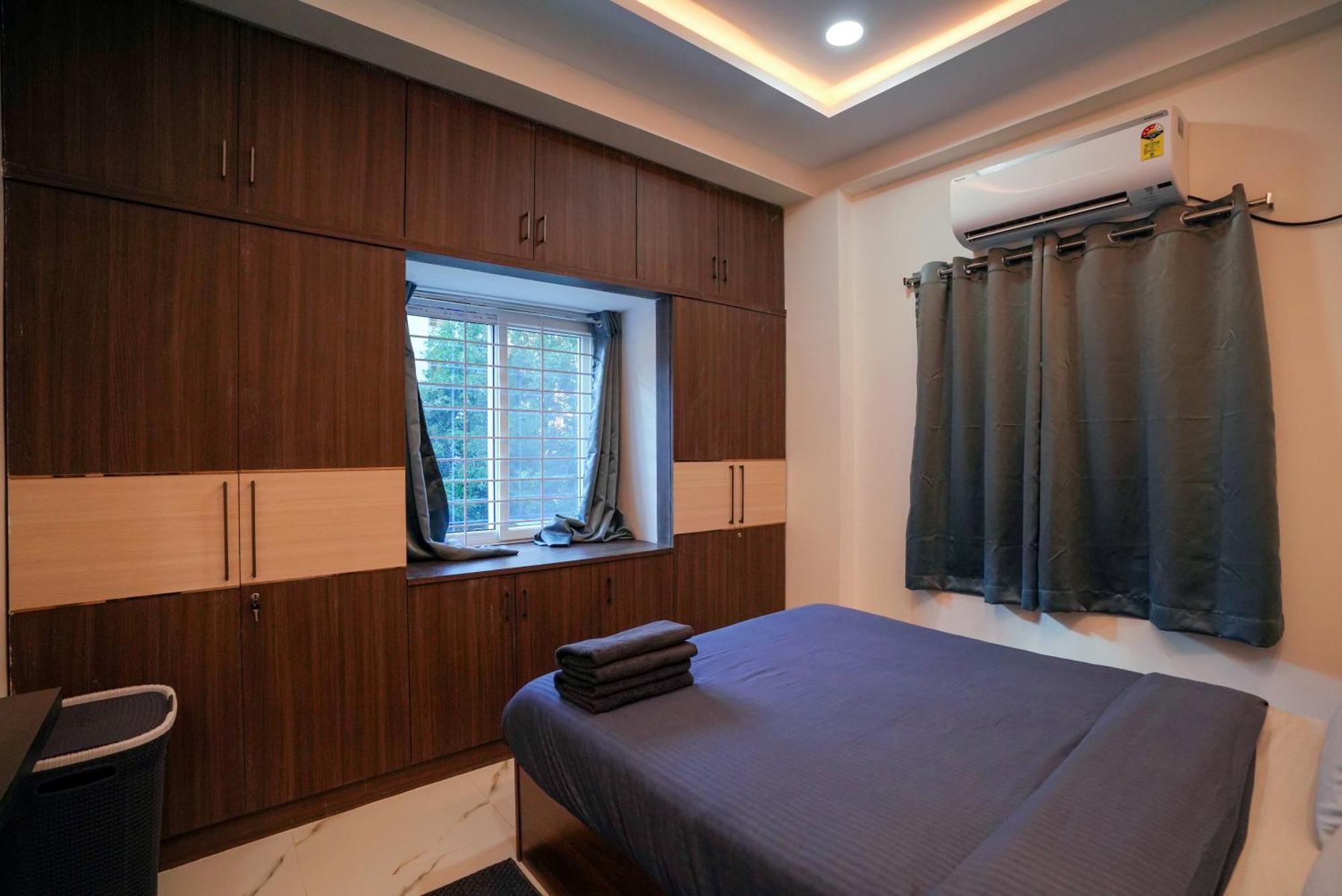 N Cube Serviced Apartments ไฮเดอราบัด ภายนอก รูปภาพ