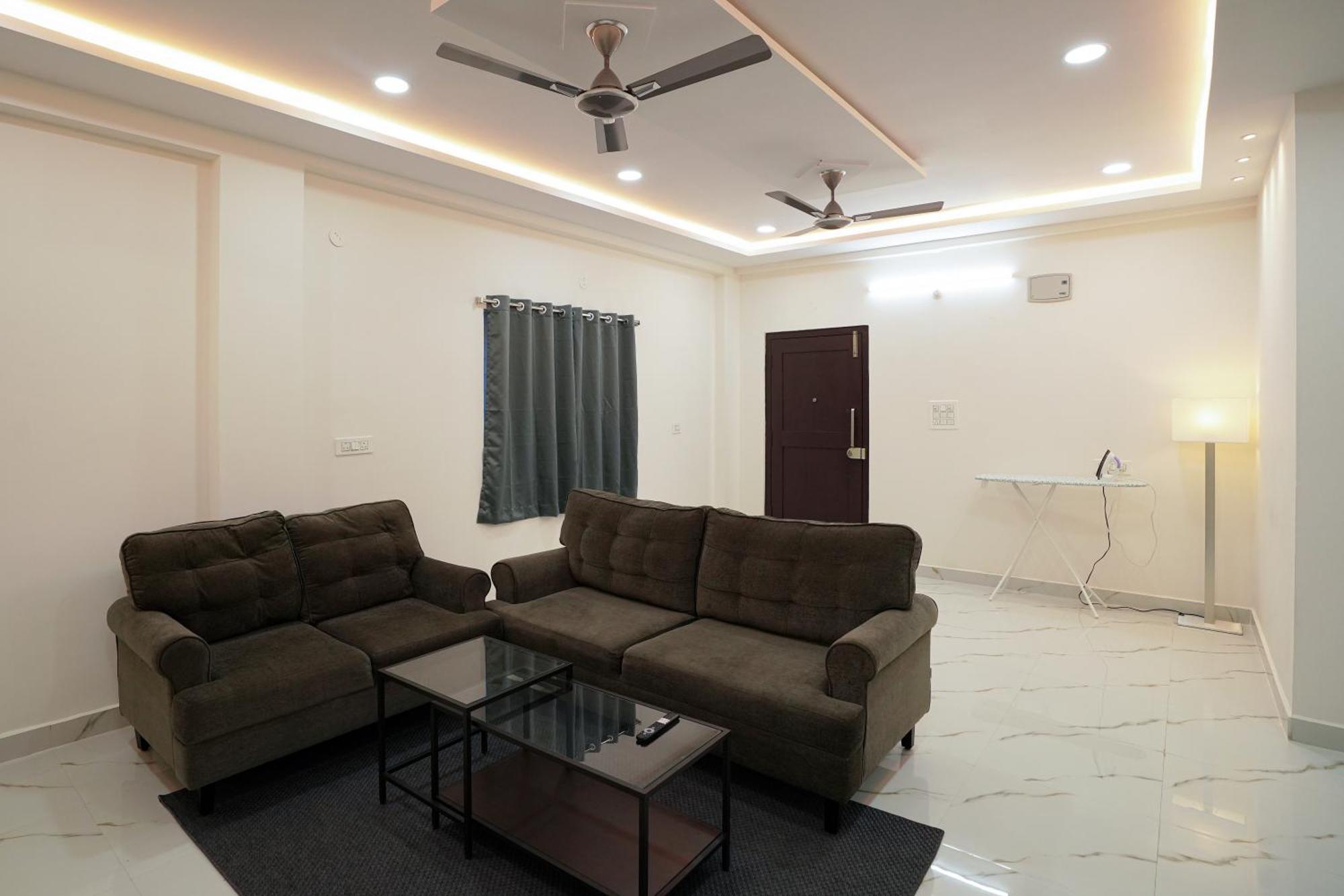 N Cube Serviced Apartments ไฮเดอราบัด ภายนอก รูปภาพ