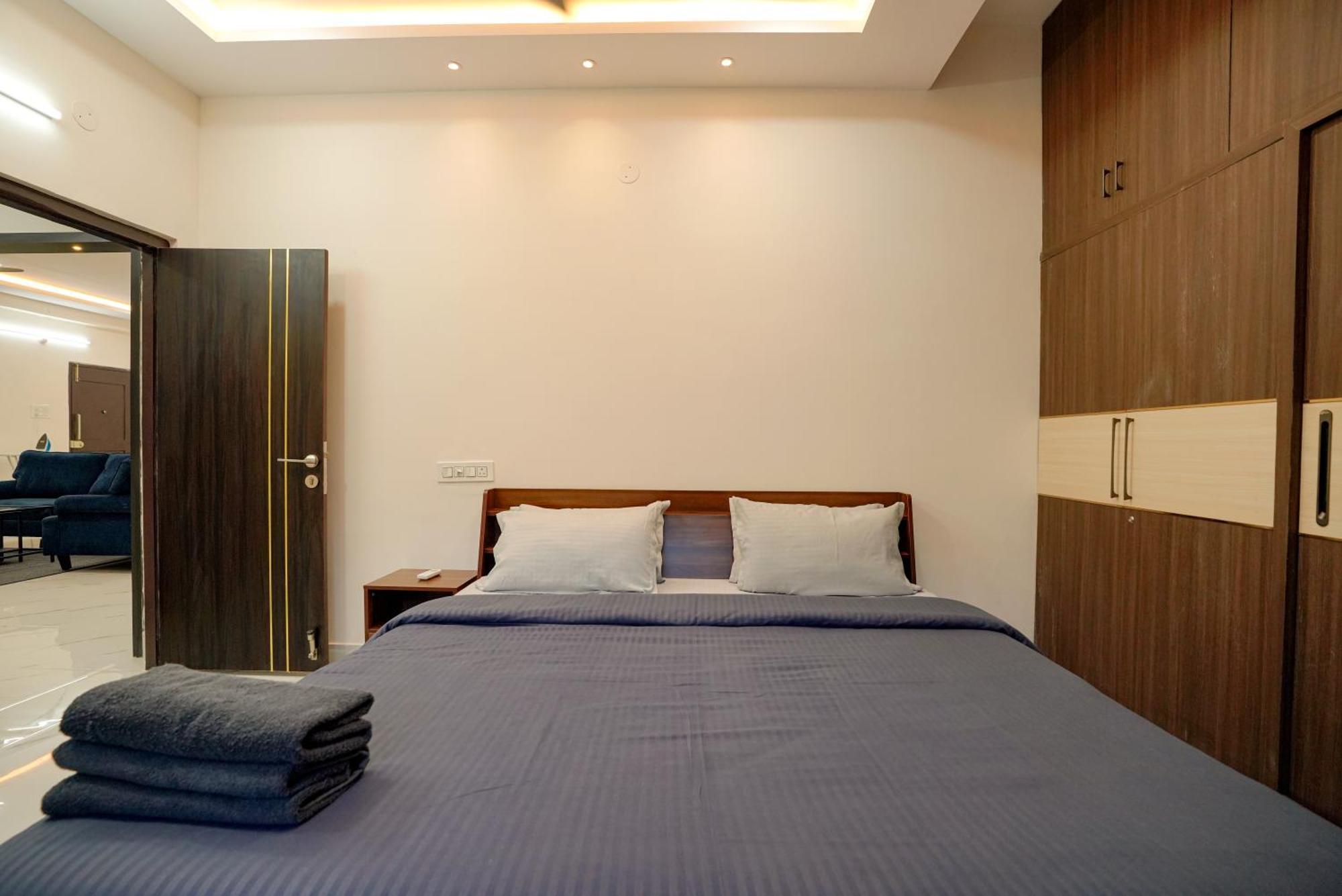 N Cube Serviced Apartments ไฮเดอราบัด ภายนอก รูปภาพ