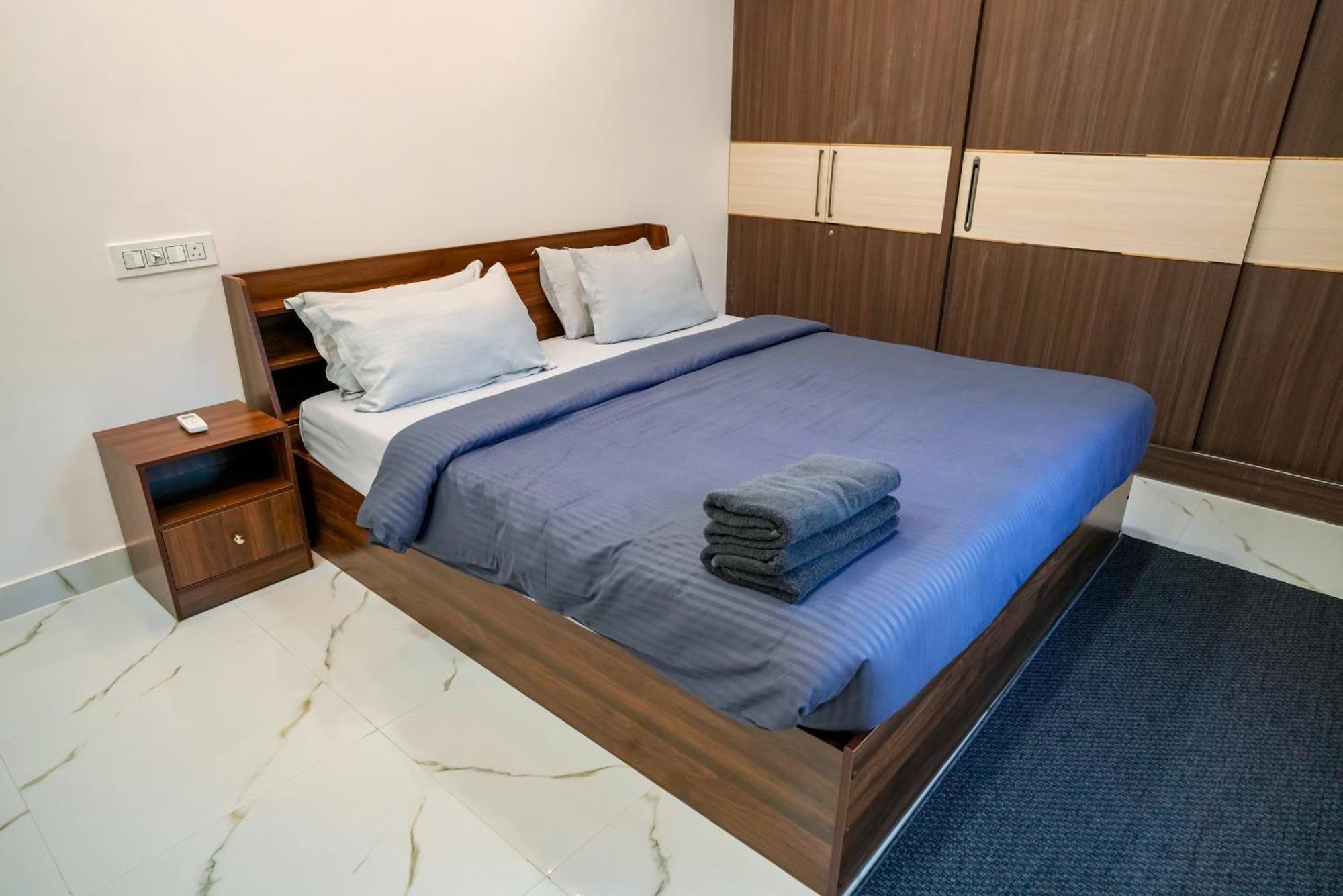 N Cube Serviced Apartments ไฮเดอราบัด ภายนอก รูปภาพ